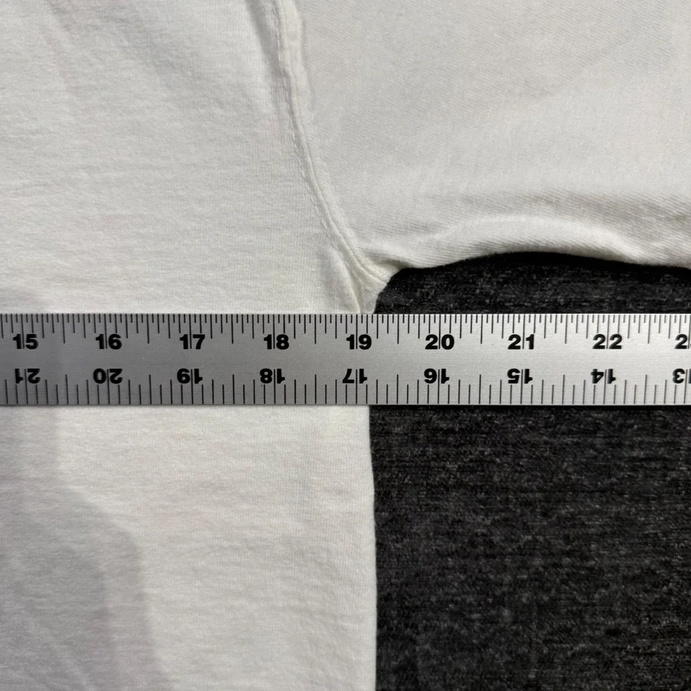 1K01 Clothing Stay Cool Graphic TShirt Mens Medium White Cotton Retro Streetwear